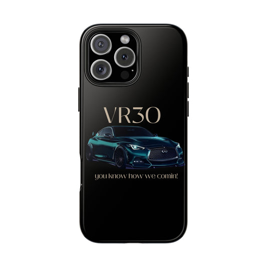 VR30 Sports Car Tough Phone Case - Stylish and Durable Protection for Car Enthusiasts
