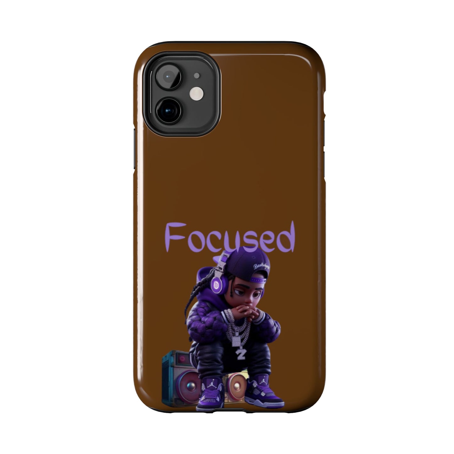 Phone Case- Focused Tough Case- Durable Protection