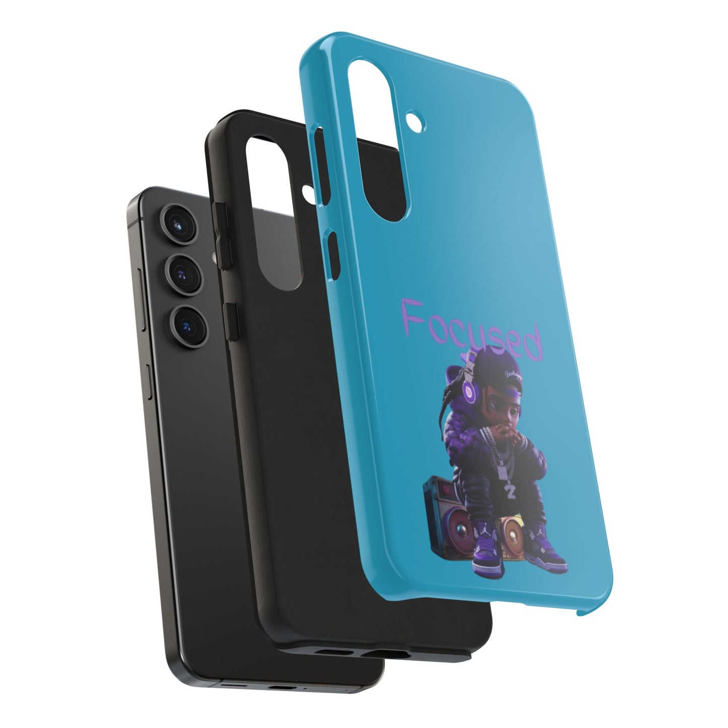 Phone Case- Focused Tough Case- Durable Protection