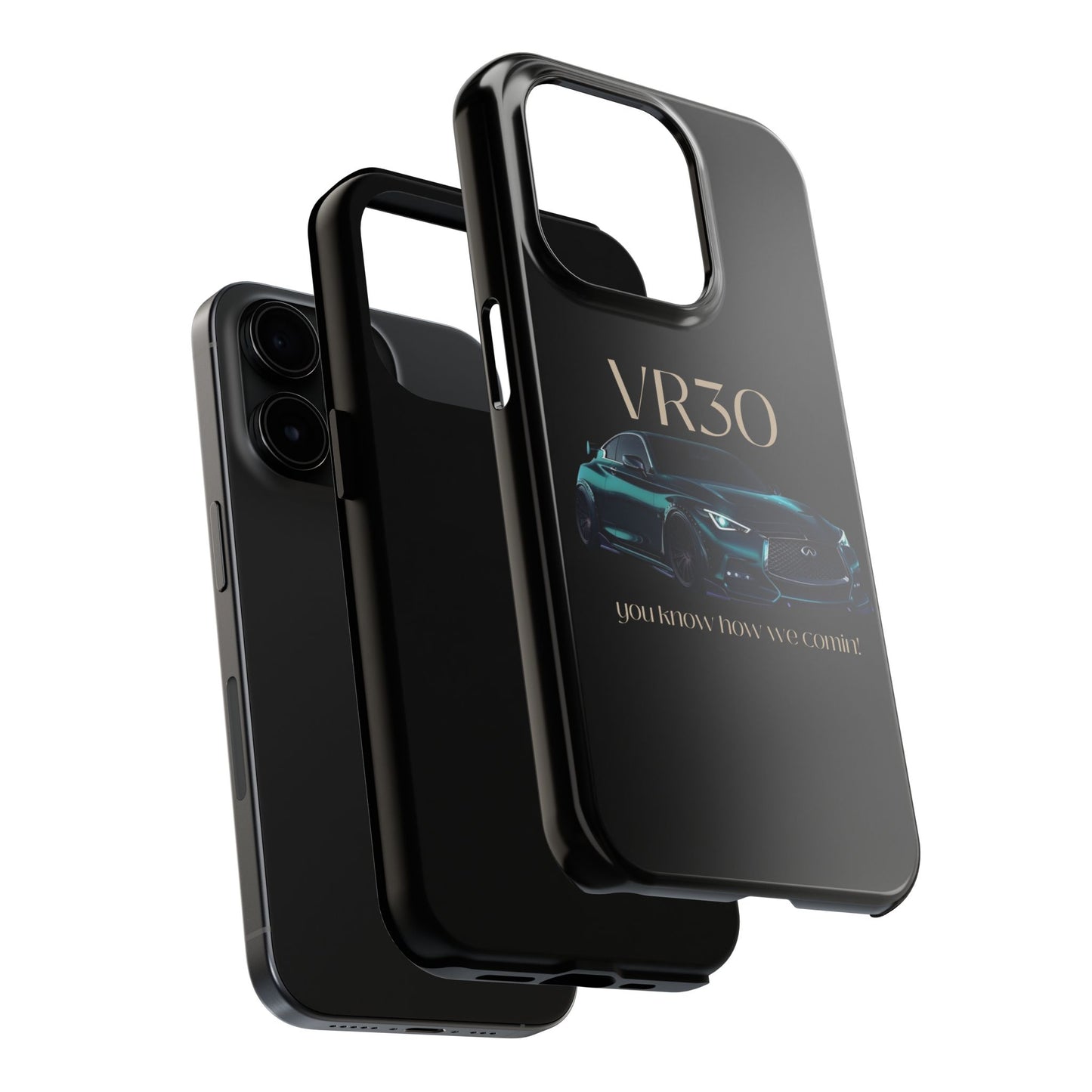 VR30 Sports Car Tough Phone Case - Stylish and Durable Protection for Car Enthusiasts