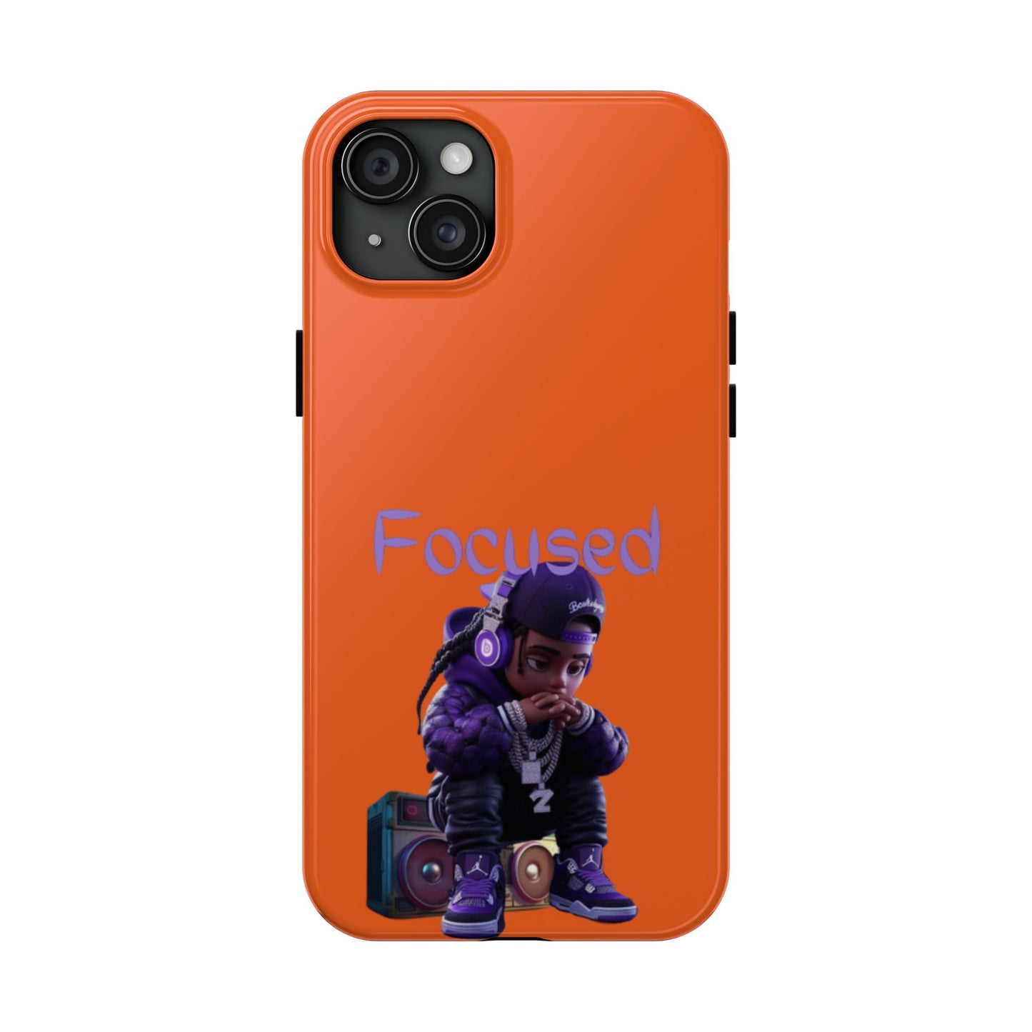 Phone Case- Focused Tough Case- Durable Protection