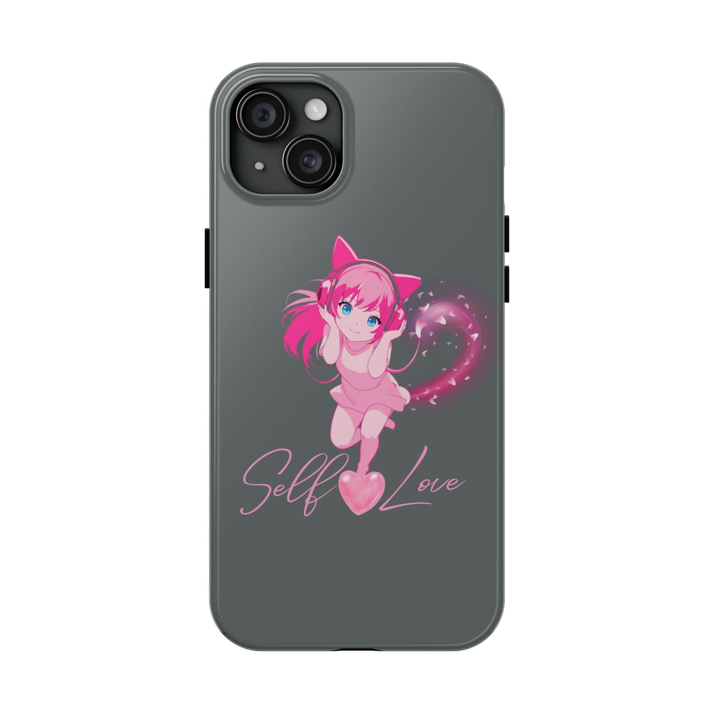 Self Love Tough Phone Case for Anime Lovers