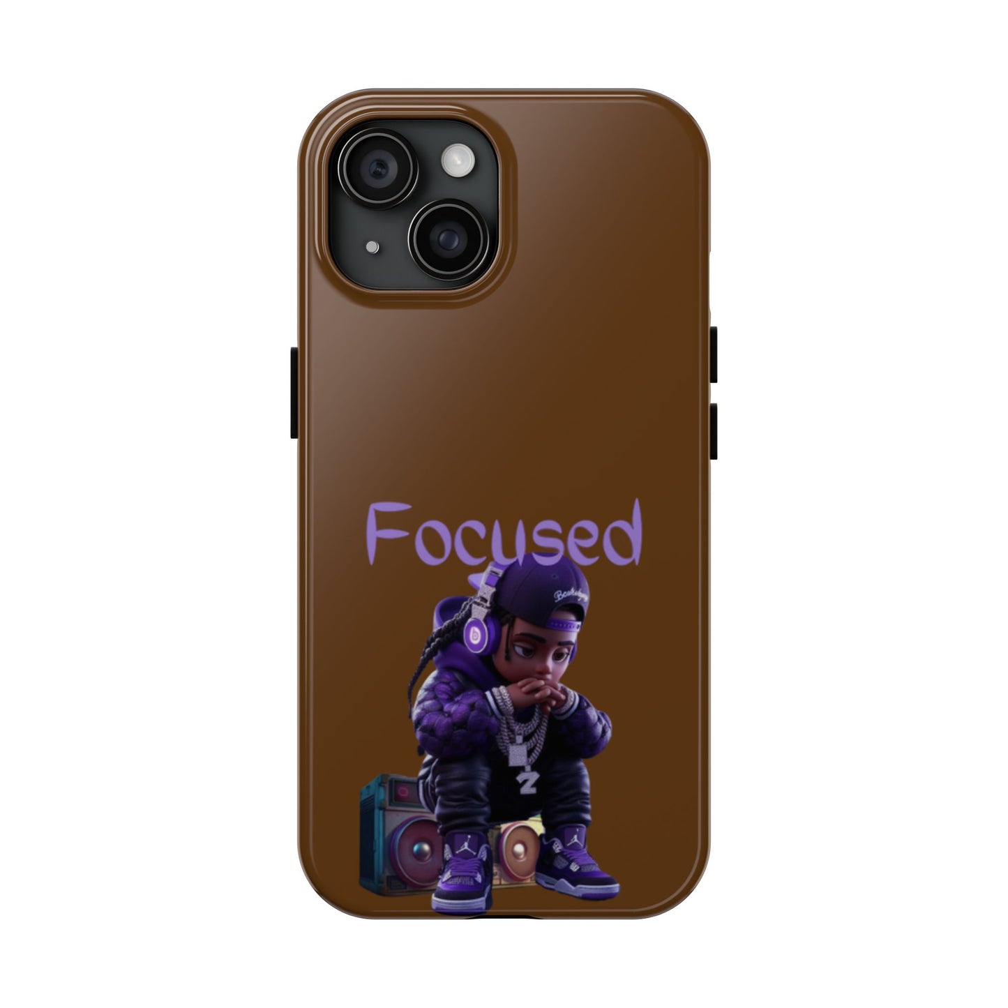 Phone Case- Focused Tough Case- Durable Protection