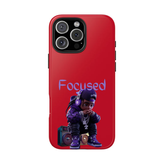 Phone Case- Focused Tough Case- Durable Protection