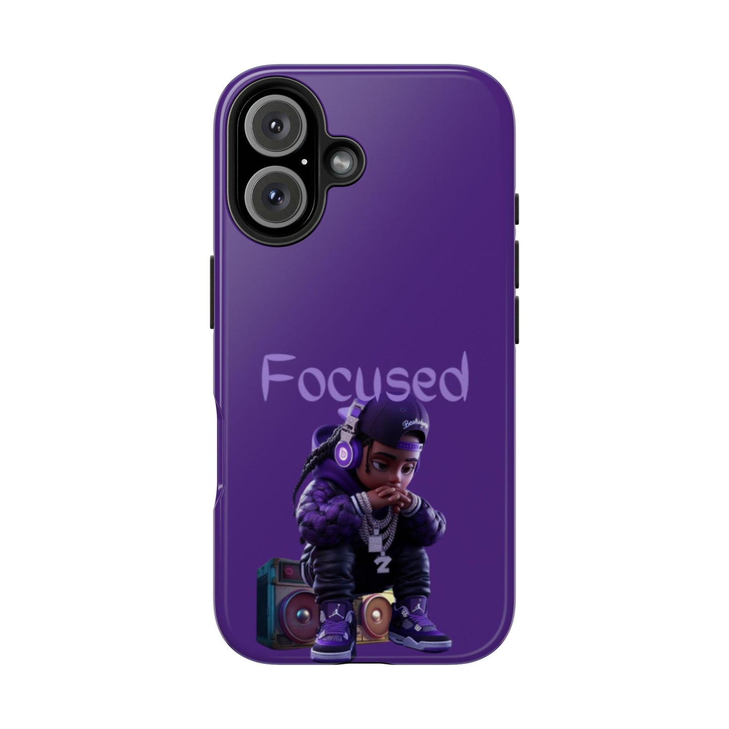 Phone Case- Focused Tough Case- Durable Protection