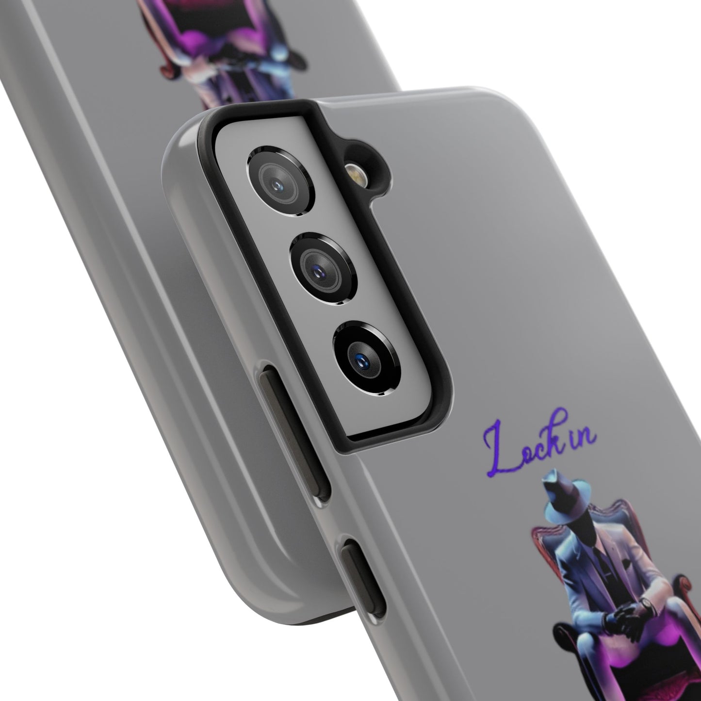 Phone case- Lock In, Stay Disciplined Tough Phone Case - Durable Protection
