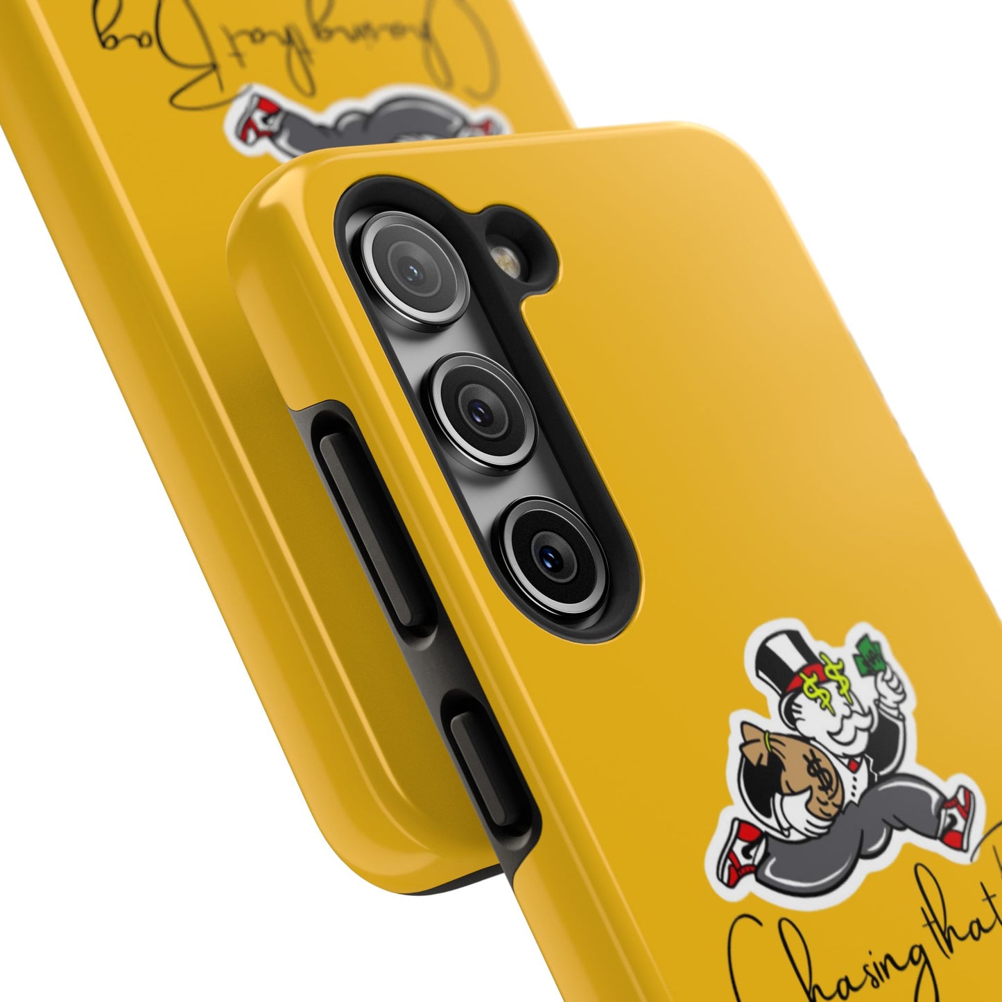 Phone Case- Chasing That Bag Tough Case- Durable Protection