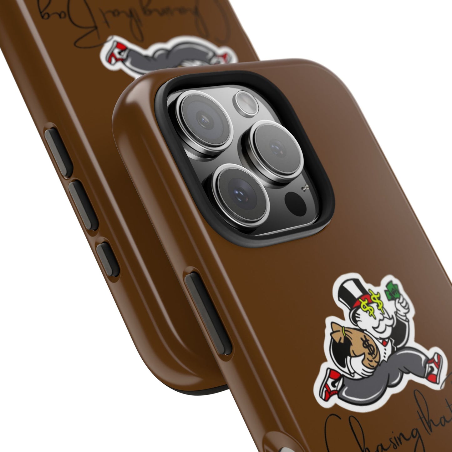 Phone Case- Chasing That Bag Tough Case- Durable Protection